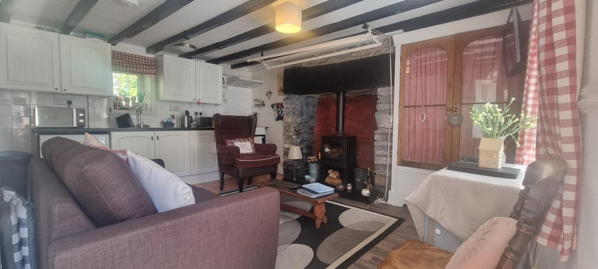 TY Kate cosy cottage Tanygrisiau Esterno foto